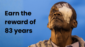 Earn the reward of 83 years
